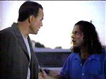 Blair ist froh Jim wiederzusehen. Denn das 'M�dchen aus dem Kofferraum' war f�r ihn ein Alptraum