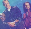 Simon, Jim und Blair - Collage von Chance